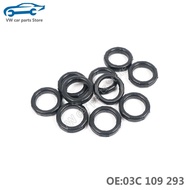2PCS 03C109293 Timing Side Cover Sealing Ring For VW Golf MK6 POLO Jetta Passat Sciricco Audi A1 A3 