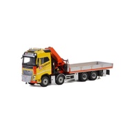 WSI 1: 50 VOLVO FH4 8X4 TRUCK VOLVO TRUCK with Car Hanging Alloy Model 01-2572