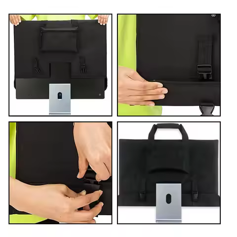 1pcs Protective Storage Bag Computer Monitor Computer Desktop Dust Cover Dustproof Protect Portable 