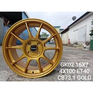 NEW RIM WEDSSPORT TC105X 16 INCHI