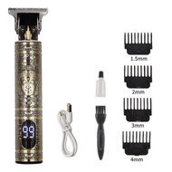 JTKE Tông Đơ Cắt Tóc Máy Cắt Tóc Điện Tóc Có Thể Sạc Lại Clipper Tông Đơ Cạo Râu Cho Nam