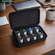 SEPTEMBER Watch Storage Box, Hard Shell 8/ 15 Slot Watch Display Box, Case Box Anti Scratching Shock