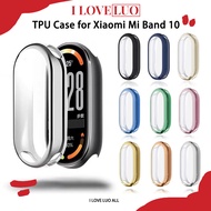 Soft Case Cover for Xiaomi Mi Band 10 NFC TPU Protective Sport Screen Protector Bumper Accessories f