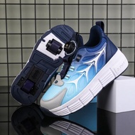 【Kamram】 4-Wheel Skates Deform Roller Skate Shoes Professional Double Row Skates Youth Men Women Sne
