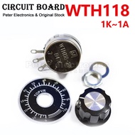 【New release】 1set WTH118 1K 2.2K 4.7K 10K 22K 47K 100K 470K 1M 2W 1A Potentiometer Authentic Variab