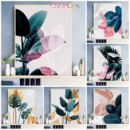 【ORFON】Nordic Leaves Paint by Number/Painting by Number/DIY Number Painting Gifts for Friends