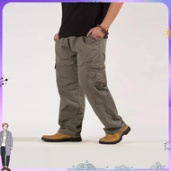 ZEKE Men Cargo Pants Cutting Straight Cut Seluar Kerja Lelaki Tactical Six Pocket Working Cargo Pant