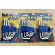 9-piece short ball hexagon set TS-9 Eight Japan