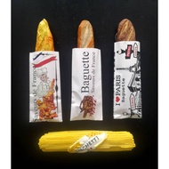French Bread - baguette - Bread Lovers Fridge Magnet - Spaghetti