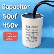 50uf 450v Small saiz capacitor air compressor water pump