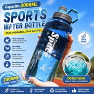 🛸3000ML Water Bottle - BPA-Free Hydration Bottle With filter Large capacity water bottle Student wat