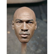 1/6 Scale Michael Jordan painted Head Sculpt for 12" Action Figure