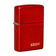 【ZIPPO】49475ZL 金屬紅色防風打火機