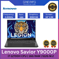 High-end Laptop | Lenovo Savior Y9000P | i7-12700H CPU | 16G RAM | 512G M.2