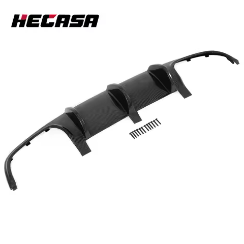 Rear Bumper Diffuser Carbon Fiber Printing For 08-11 Mercedes Benz W204 C-Class