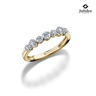 Jubilee Diamond แหวนเพชร Dancing Diamond Line Ring เพชรแท้ เพชรน้ำ 99