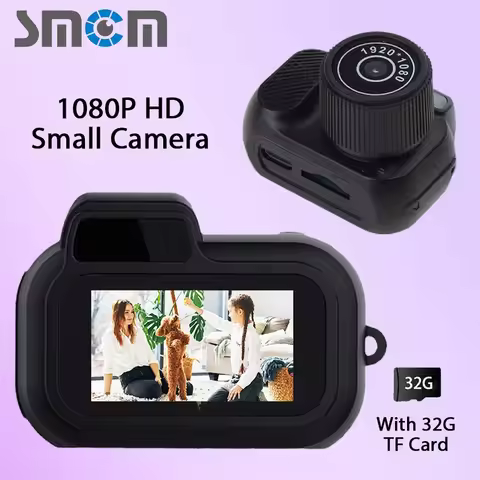 1080P pocket camera with 0.96-inch display sports camera for taking photos and recording videos with