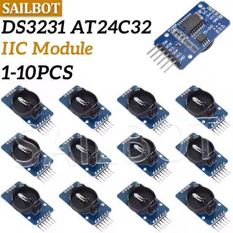DS3231 AT24C32 IIC Precision RTC Real Time Clock Memory Module RTC DS3231SN/M Memory module For Ardu