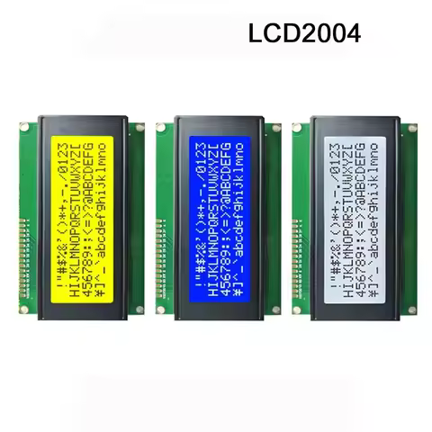 LCD2004 Screen 2004 20x4 2004A Blue/ Green/Gray Screen SPLC780D Character LCD IIC I2C Serial Interfa
