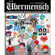 🇲🇾 GDragon 权志龙 GD Ubermensch World Tour Malaysia Concert tattoo sticker 纹身贴 / BUY 3 FREE 1