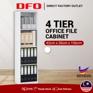 DFO Office File Cabinet 4 Tier /A4 Bookshelf/Rak Buku 4 Tingkat/Home Furniture/A4 Shelf/A4 Kabinet