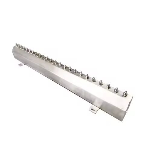 304 Stainless Steel Water Curtain Flowing Wall Fountain Rain Waterfall With Nozzles For Hotel Mall I