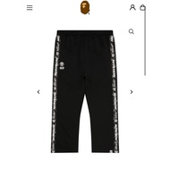 AAPE Sweat Pants NOW moonface logo Trendy ape String Trousers