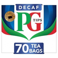 Pg Tips Decaffeinated 70 Tea Bags 203G
