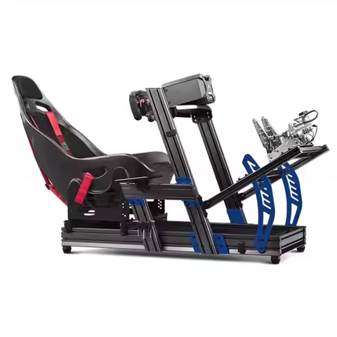 Custom Aluminum Profile Drill Rig Frame VR Game Stand Car Training Chassis Racing Cockpit Next Level
