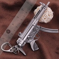 Csgo Keychain Game Model Gun Machinery Germany mp5 Solid Color Peace Elite Eating Chicken Merchandis