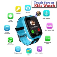 Anti-lost Kids Smart Watch Waterproof GPS Tracker Touch Screen SOS Children Watch For Android IOS