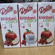 Delite Kranberry & Epal 250ml × 6