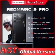 RedMagic 9 Pro Global Version Smartphone 6500mAh Battery 6.8" 120Hz Snapdragon 8 Gen 3 80W Fast Charging 5G Esports Gaming Phone