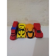 Hasbro Transformers car toys (4pcs)