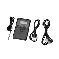 -101 Portable Mini DAB Digital Radio Digital Broadcast Radio FM Receiver Black