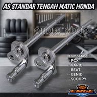 Standard axle 2 Middle and mounting axle CUSTOM VARIO/PCX/BEAT/GENIO/SCOOPY standard axle 2 middle b