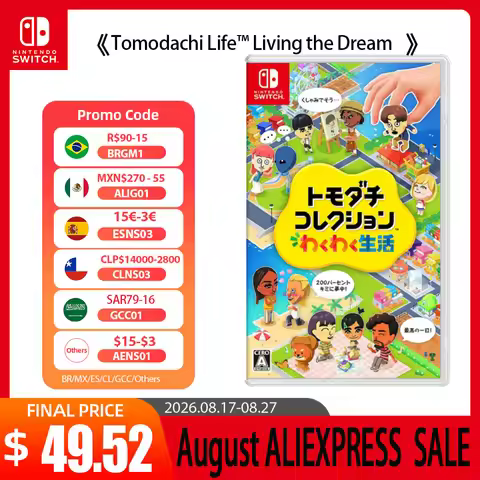 Tomodachi Life™ Living the Dream -Nintendo Switch Game Deals - Solid Game Cassette Support For Multi