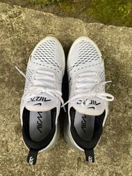 韓國代購 Nike air max 270 網面 白色 黑白 透氣 休閒鞋 運動鞋 全掌氣墊 輕便 跑步鞋 男女同款