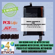 FOR REDMI K40 GAMING EDITION GE M2012K10C POCO F3 GT M2104K10I BM56 5065mAh M2104K10AC 5G Battery MZ