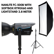 Nanlite FC500B FC300B Bi-Color Studio LED Spotlight FC-500B FC-500 FC 300 FC-300B