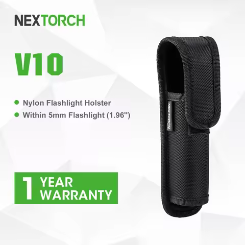 NEXTORCH Tactical Flashlight Holster Duable Flashlight Holder V10 suitable for size with 30mm Torch