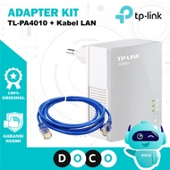 TP-Link Adapter Kit TL-PA4010 AV600 Nano Powerline Up to 500 Mbps Starter Adapter