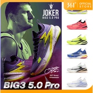 【Nikola Jokic】361 Degrees Big3 5.0 Pro Men Basketball Shoes Powerful Cushioning Lightweight Quick Re