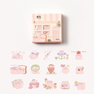 Stiker Karakter Hewan Untuk Diary Aesthetic Sticker Dekorasi Jurnal Scrapbook Stiker Set Home Series