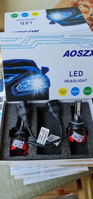 Lampu Led H11 AOSZX Putih Sepasang Terang Fokuss