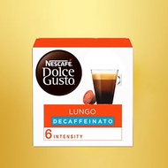 【Dolce Gusto】雀巢 低咖啡因美式濃黑咖啡膠囊咖啡16顆X3盒