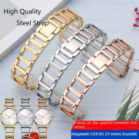 For CK steel Strap K3G223626 K3G231/6 K2Y2Y1 Huawei B3 B6 B7 Series Hollowed out precision steel wat