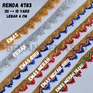 LACE 4783 WIDTH 4 CM CONTENTS 15 YARDS