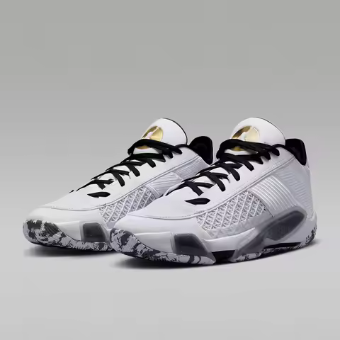 Nike official authentic Air Jordan 38 men's cushioned practical sports shoes FD2325-107