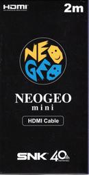 原廠SNK 40 周年紀念遊戲機 SNK NEOGEO mini 專用 迷你HDMI線 影音傳輸線【板橋魔力】